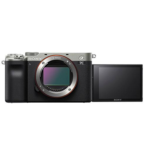 a7C Mirrorless Camera Body in Silver Product Image (Primary)