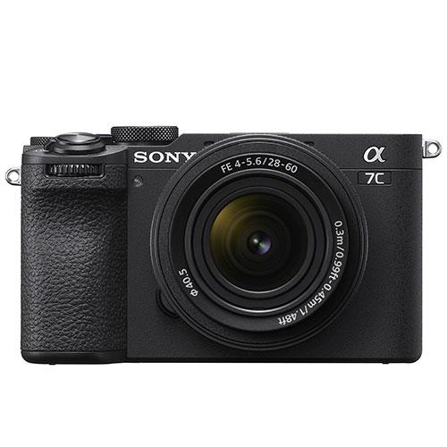 Sony Black A7c Ii Mirrorless Camera In With Fe 28-60Mm F4-5.6 Lens New