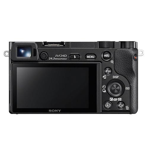 A6000 Compact System Camera Body in Black Product Image (Secondary Image 1)