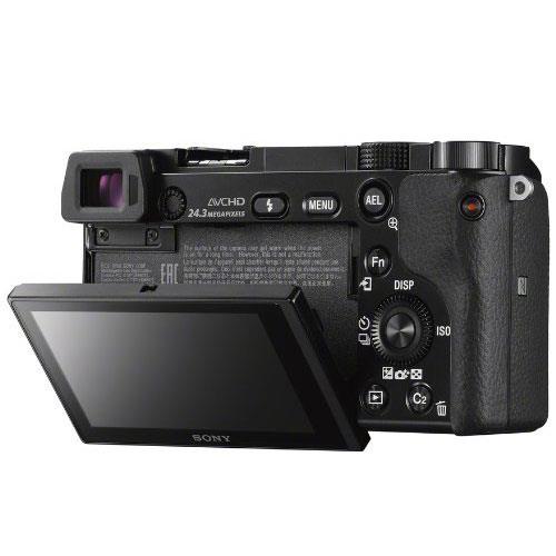 A6000 Compact System Camera Body in Black Product Image (Secondary Image 2)