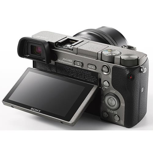 A6000 Mirrorless Camera in Grey + 16-50mm Power Zoom Lens Product Image (Secondary Image 2)