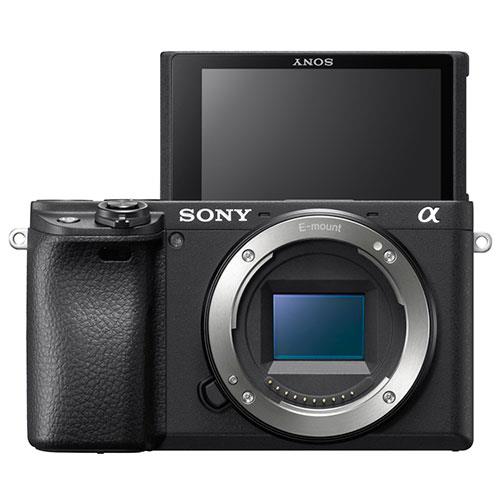 A6400 Mirrorless Camera Body in Black Product Image (Secondary Image 1)