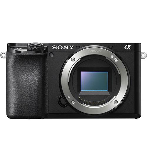 A6100 Mirrorless Camera Body in Black Product Image (Primary)