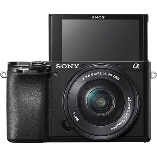 A6100 Mirrorless Camera in Black with 16-50mm f/3.5-5.6 OSS Lens Product Image (Secondary Image 2)