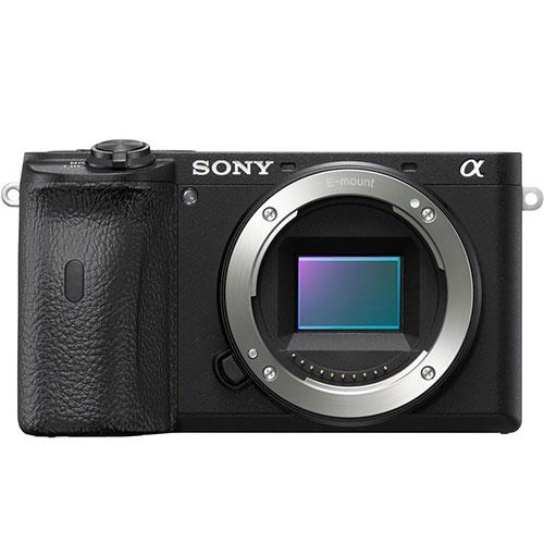 A6600 Mirrorless Camera Body in Black Product Image (Primary)