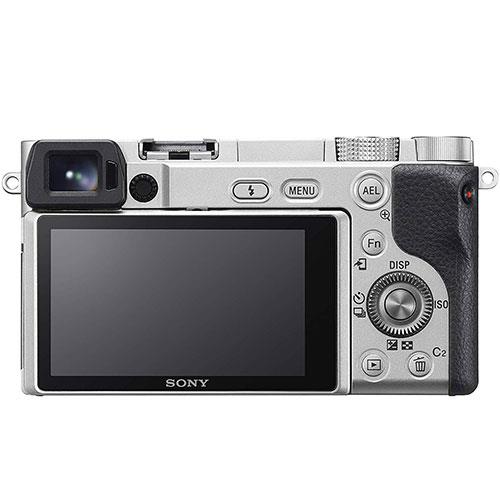 A6100 Mirrorless Camera in Silver with 16-50mm f/3.5-5.6 OSS Lens Product Image (Secondary Image 1)