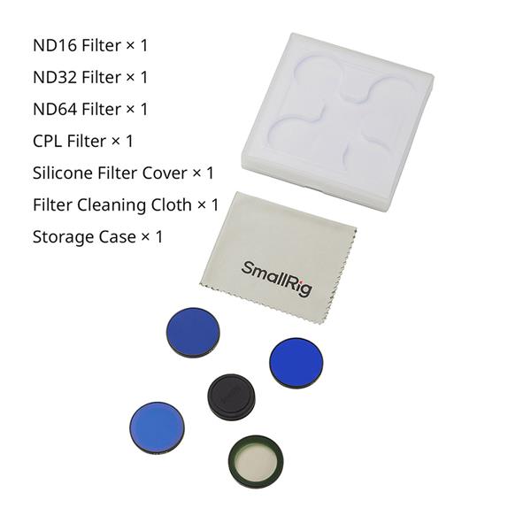 SmallRig - Filter Kit for DJI Osmo Nano - CPL & ND16 & ND32 & ND64