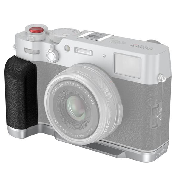 SmallRig - L-Shape Mount Plate with Handle for Fujifilm X100VI / X100V - Silver