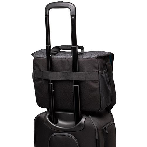 Skyline 13 Messenger Bag in Black Product Image (Secondary Image 3)