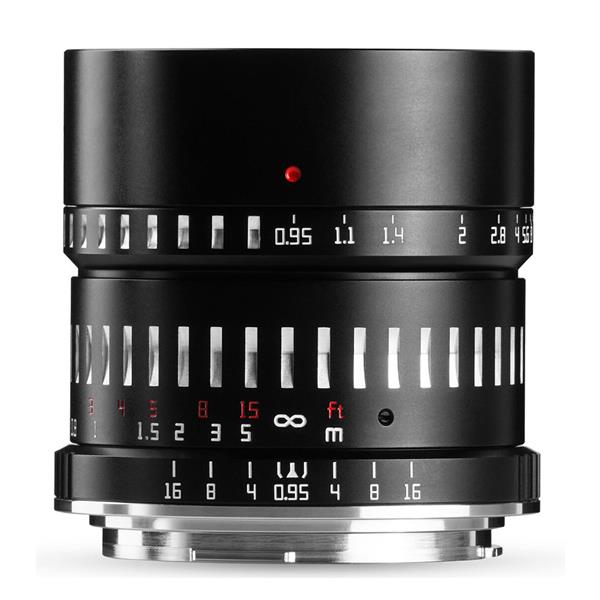 TTArtisan - 50mm F0.95 APS-C Lens - Canon RF Mount - Black