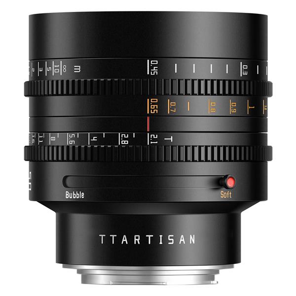 TTArtisan - 50mm T2.1 Cine Lens - Canon RF Mount