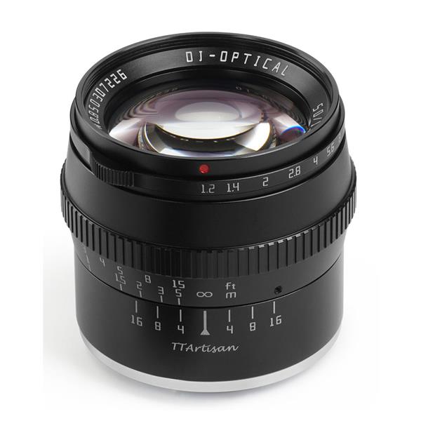 Ttartisan Black 50Mm F1.2 Aps-C Lens - Fuji X Mount
