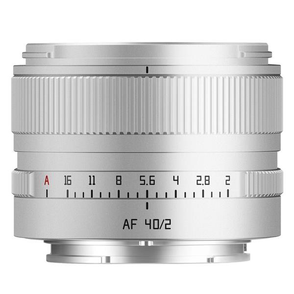 Ttartisan Silver Af 40Mm F2 Full Frame Lens - Sony E Mount –