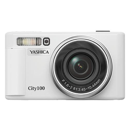 Yashica City 100 Compact Camera 72 MP 3x Optical Zoom 5K Video White
