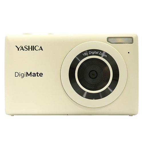 Yashica DigiMate Compact Camera 64 MP CMOS White 4K Video
