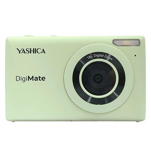 Yashica DigiMate Compact Camera 64 MP CMOS Green 18x Zoom