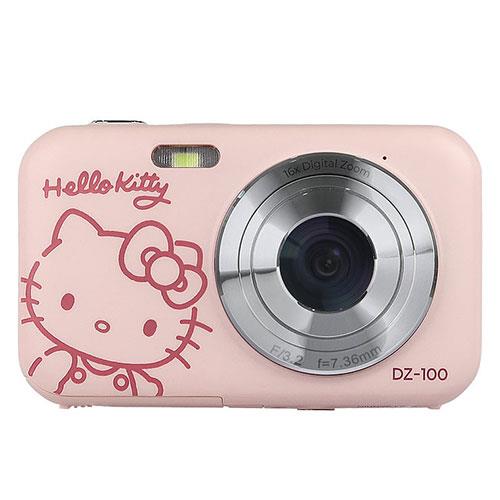 Yashica DZ-100 Compact Digital Camera - Pink - 44 MP - 16x Zoom