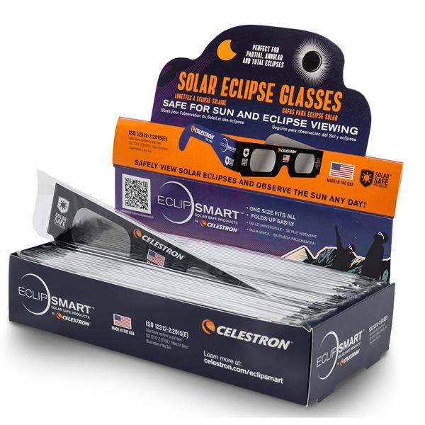 Celestron EclipSmart Solar Eclipse Glasses - ISO 12312-2 Certified