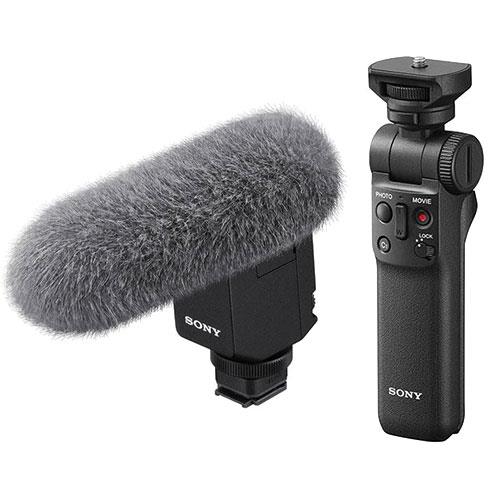 ECM-B1M Shotgun Microphone & Sony GP-VPT2BT Grip Product Image (Primary)