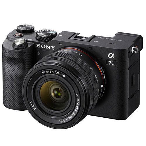 a7C Mirrorless Camera in Black with FE 28-60mm Lens Creator Kit Product Image (Secondary Image 1)