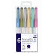 Anker 6 Metallic & Pearlised Gel Pens Anker 6 Metallic & Pearlised Gel Pens