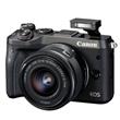 Canon EOS M6 Mirrorless Camera in Black with 15-45mm Lens Canon EOS M6 Mirrorless Camera in Black with 15-45mm Lens