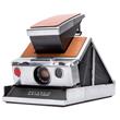 Impossible Project Polaroid SX-70 Instant Camera in Chrome and Brown Impossible Project Polaroid SX-70 Instant Camera in Chrome and Brown