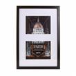 Kenro Sentor Black Frame 12x18 with mat for 2 Photos 8x6 / 15x20cm Kenro Sentor Black Frame 12x18 with mat for 2 Photos 8x6 / 15x20cm