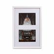 Kenro Senator White Frame 12x18 with mat for 2 photos 8x6 / 15x20cm Kenro Senator White Frame 12x18 with mat for 2 photos 8x6 / 15x20cm
