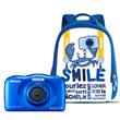 Nikon Coolpix W100 Digital Camera in Blue with Backpack Nikon Coolpix W100 Digital Camera in Blue with Backpack