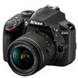 Nikon D3400 Digital SLR in Black with 18-55mm f/3.5-5.6 AF-P VR Lens Nikon D3400 Digital SLR in Black with 18-55mm f/3.5-5.6 AF-P VR Lens