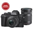 Olympus OM-D E-M10 Mark II Compact System Camera in Black with 14-42mm and 40-150mm Lenses Olympus OM-D E-M10 Mark II Compact System Camera in Black with 14-42mm and 40-150mm Lenses