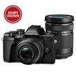 Olympus OM-D E-M10 Mark III Mirrorless Camera in Black with 14-42mm and 40-150mm Lenses Olympus OM-D E-M10 Mark III Mirrorless Camera in Black with 14-42mm and 40-150mm Lenses