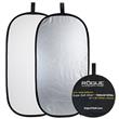 Rogue 20 x 40-inch 2-in-1 Super Soft Silver / Natural White Collapsible Reflector Rogue 20 x 40-inch 2-in-1 Super Soft Silver / Natural White Collapsible Reflector