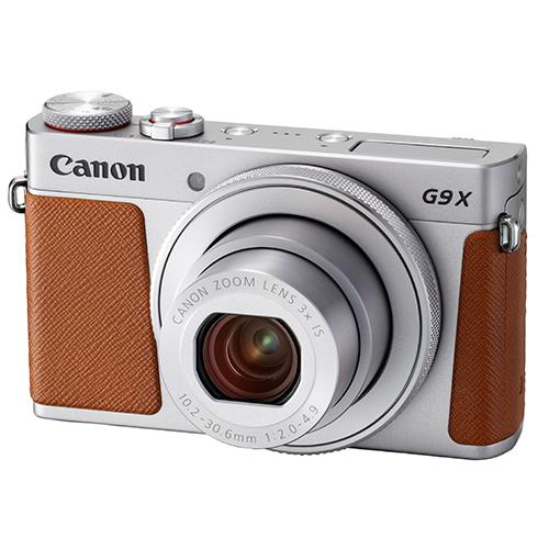 Canon PowerShot G9 X Mark II Compact Camera in Silver