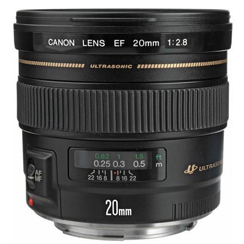Canon EF 20mm f/2.8 USM Lens 