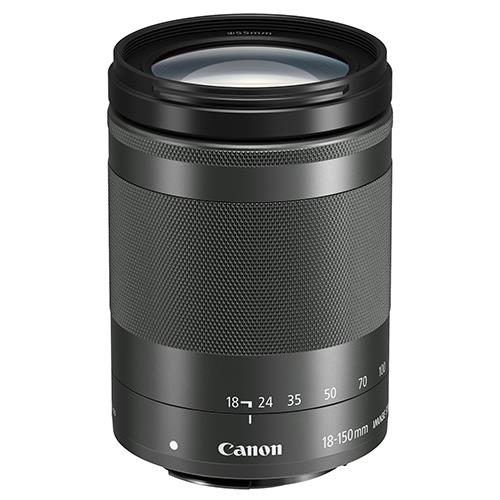 Canon EF-M 18-150mm f/3.5-6.3 IS STM Lens in Black