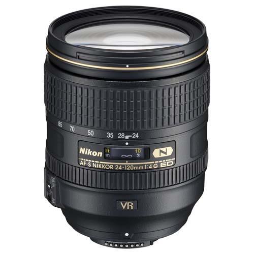 Nikon AF-S 24-120mm f4G ED VR Lens
