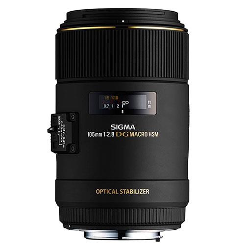 Sigma 105mm f/2.8 EX DG OS HSM Macro Lens - Nikon F