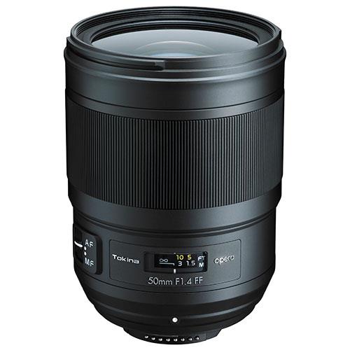 Tokina 50mm f/1.4 FF Opera Lens for Nikon F Mount