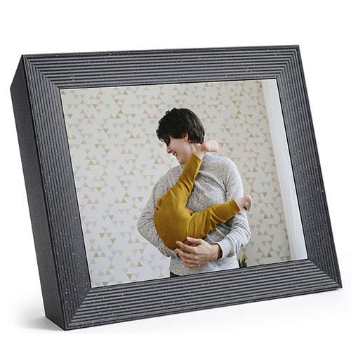 Aura Mason Luxe 9.7-inch Digital Photo Frame in Pebble
