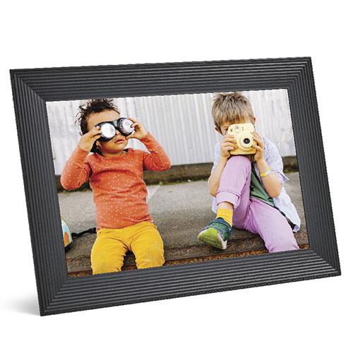 Aura Carver 10.1-inch Digital Photo Frame in Gravel