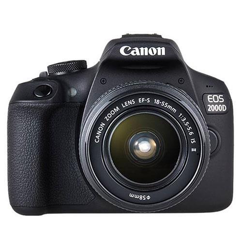 Canon EOS 2000D Digital SLR with EF-S 18-55mm IS II Lens - Open Box