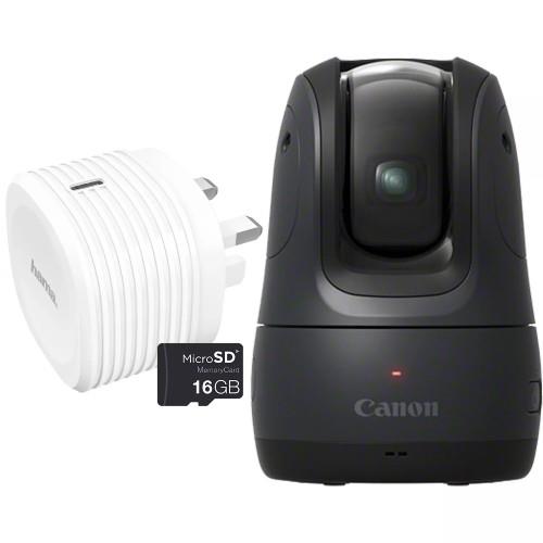 Canon PowerShot PX Compact Concept Camera Essential Kit in Black