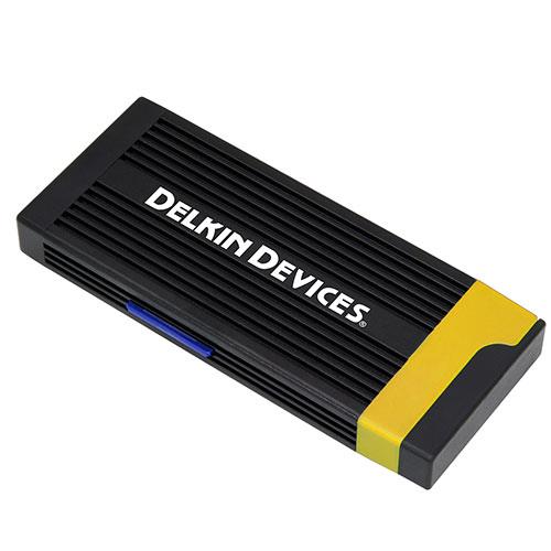 Delkin CFexpress Type A and SD UHS-II Memory Card Reader
