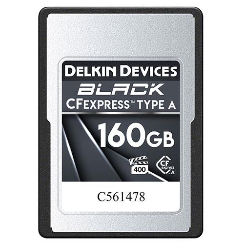 Delkin CFexpress Black Type A 160GB Memory Card
