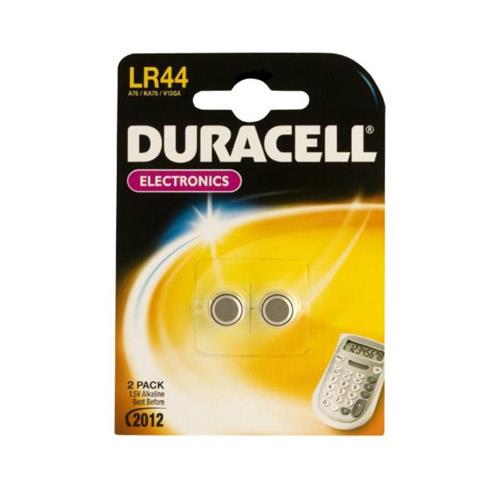 Duracell LR44 Electronics Battery - Twin Pack