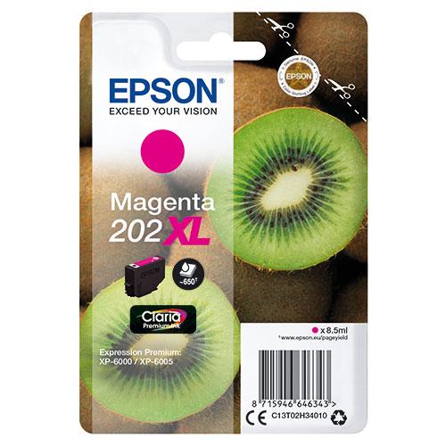 Epson 202XL Magenta Claria Premium Ink