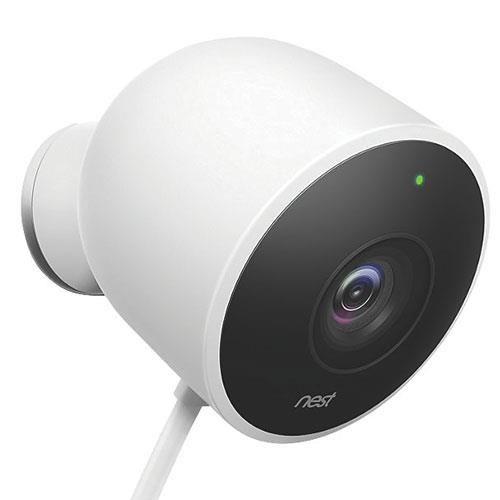 Google Nest Cam Outdoor Security Camera in White