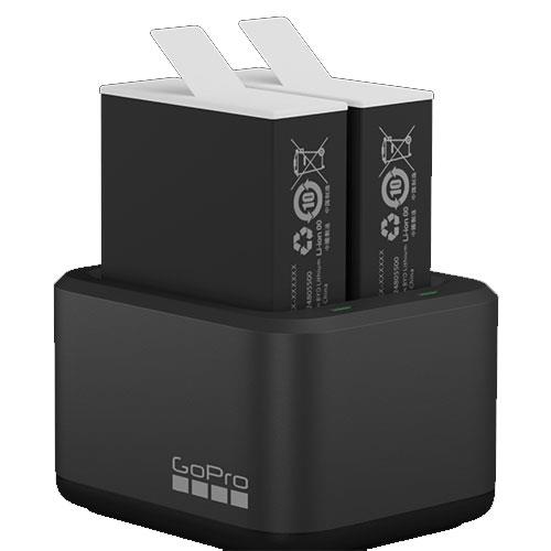 GoPro Dual Battery Charger with 2x Enduro Batteries